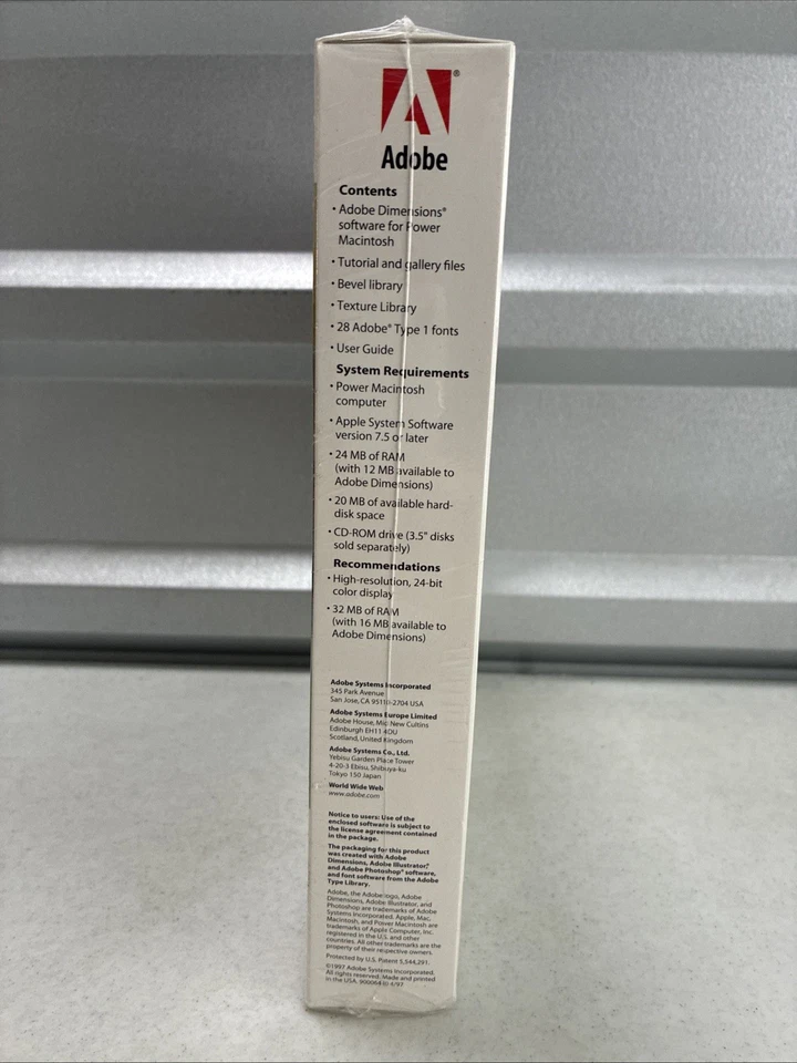 ADOBE Dimensions 3.0 Software Mac Retail Version Macintosh *NEW/sealed - Image 3 of 4
