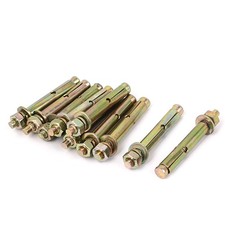 8mmx60mm Hex Nut Washer Concrete Sleeve Anchors Expansion Bolts Screws 10pcs