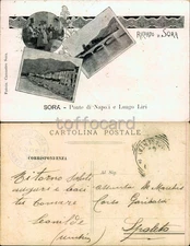 FROSINONE PROVINCIA-SORA-PONTE DI NAPOLI E LUNGO LIRI-SALUTI-D15-128