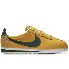 nike cortez yellow green