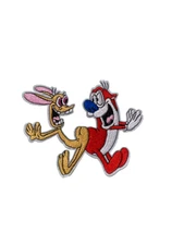 The Ren and Stimpy Show  Cartoon TV Series Patch, Iron On/Sew On