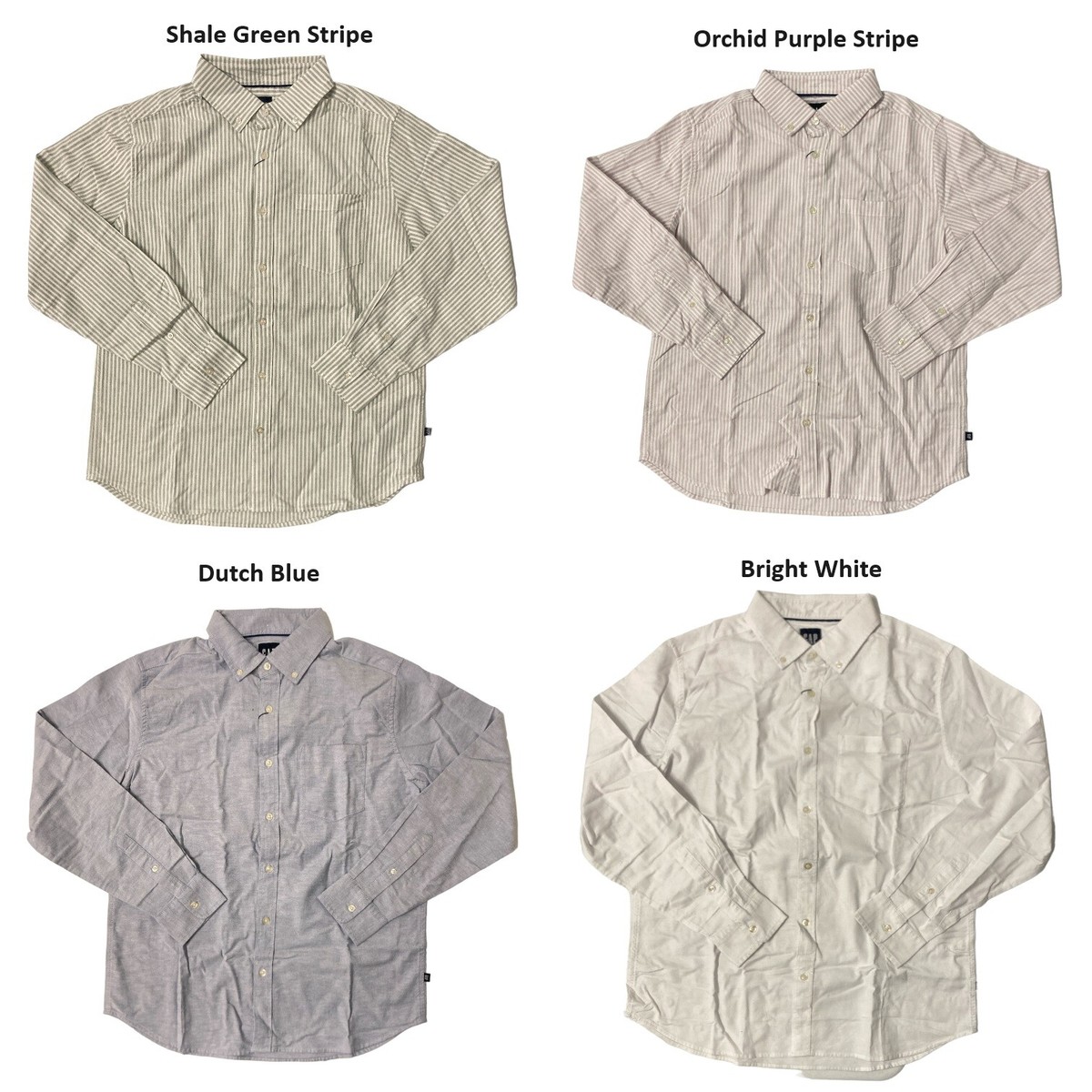GAP Men's Long Sleeve Collared Button Up Oxford Shirt | eBay GAP Men's Long Sleeve Collared Button Up Oxford Shirt | eBay