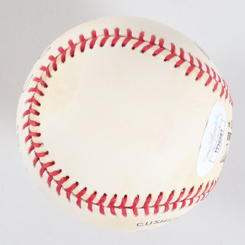 Duke Snider Signed Baseball Dodgers - COA JSA - Picture 4 of 7