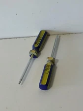 Lot of 2 Hardware Machinery  T-20 X 4" Star Driver Screw driver