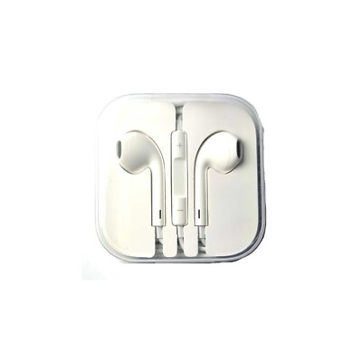Apple Earpods Earphone Handsfree With Remote and Mic White