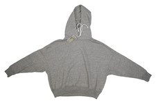 Polo Ralph Lauren Heather Grey Soft Fleece Pullover Hoodie Sweatshirt Womens XS