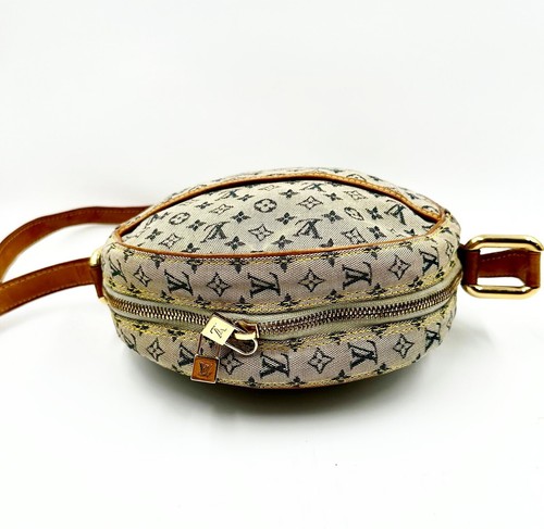 Louis Vuitton Monogram Mini Jeanne GM Denim Logo Tasche Crossbody mit Entrupy - Bild 4 von 8