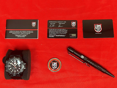 NEW Luminox Men's 'Authorized for Navy Use/ANU' Black Dive