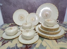 Lenox Orleans D515 Dinner Service for 4 No Bowls 20 Pieces