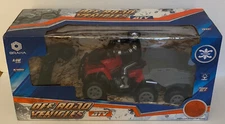 Brand New Braha Off Road Vehicles ATV R/C Red ATV and Black Suited Rider