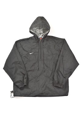 Nike Team Vintage Nylon Anorak Windbreaker Jacket F9 FHS Size M | eBay