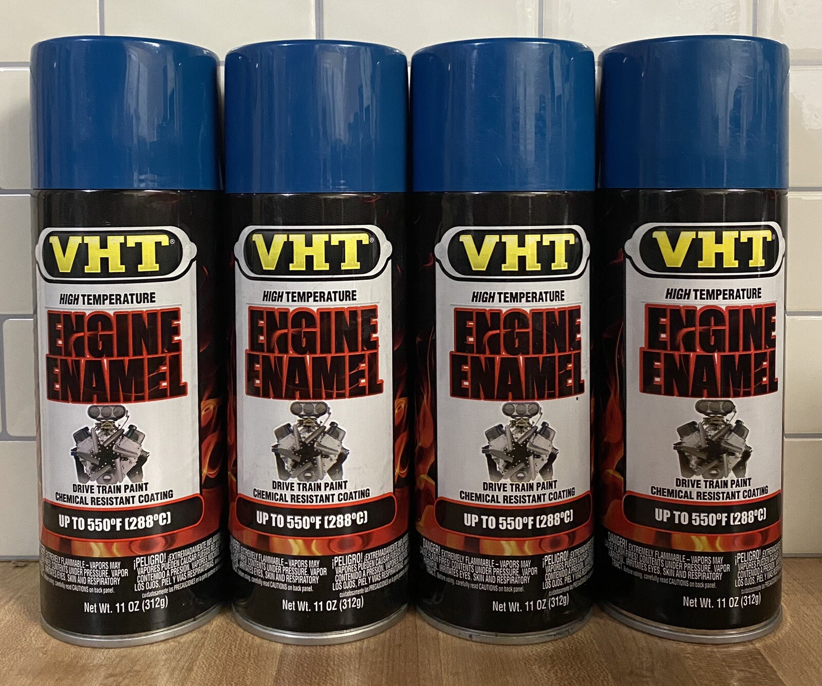 VHT SP153 Engine Enamel High Heat, Drive Train Paint, Old Ford Blue 4