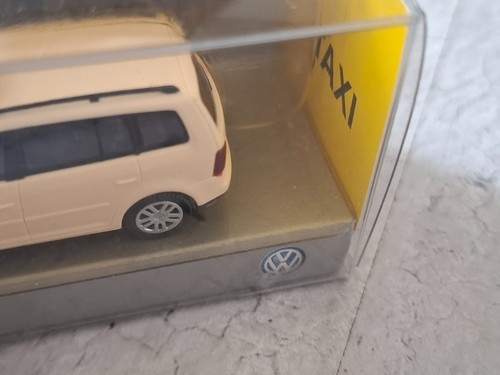 Volkswagen / VW Touran, Taxi, beige, Sondermodell, 1:87, Wiking, OVP - Bild 4 von 7