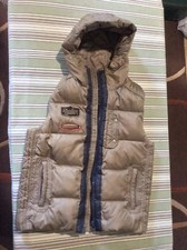Great Cond Very Clean Replay Goose Down Vest With Hood Size Large