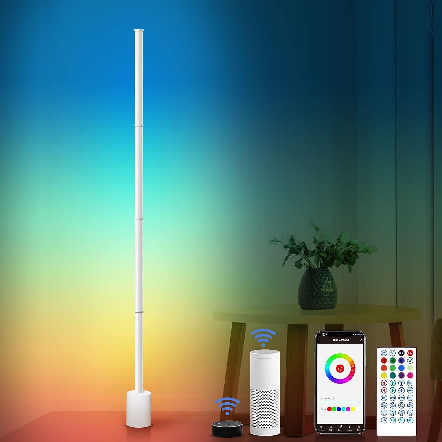 Lampada da Terra LED Intelligente BUONTEMPO