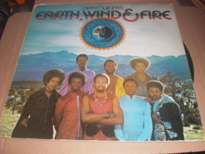 LP - Earth,Wind & Fire - open our eyes - Gebraucht - Funk, Soul