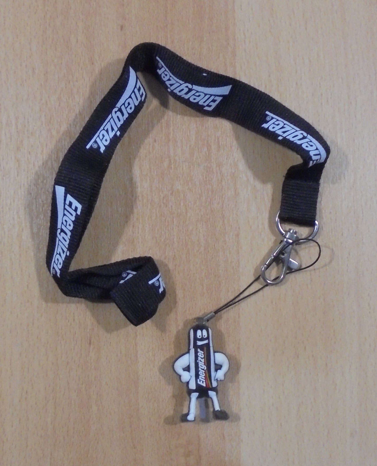 Energizer Batteries Promotional Advertising Lanyard for Branding-image