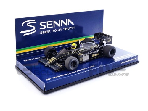 MINICHAMPS 1/43 - LOTUS 98T DIRTY VERSION - GERMAN GP 1986 (A. SENNA) 540863312 - Picture 2 of 4