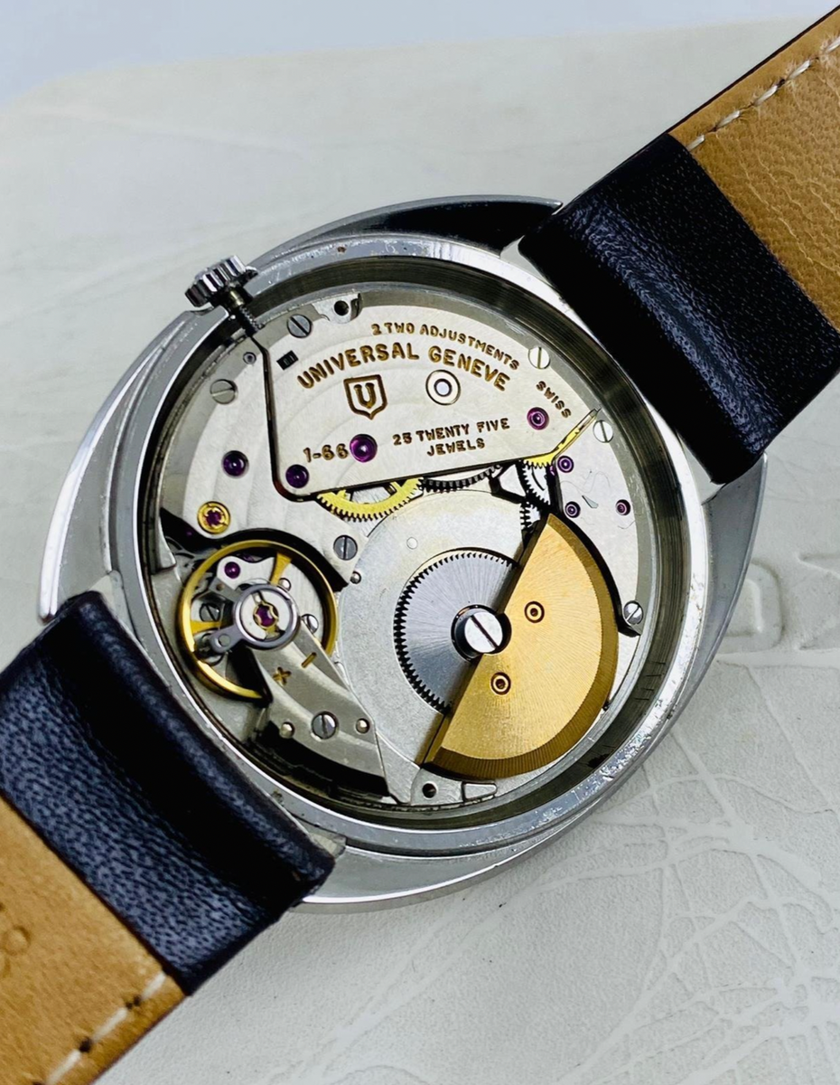 Universal Genève White Shadow Ref 866101 | eBay Universal Genève White Shadow Ref 866101 | eBay