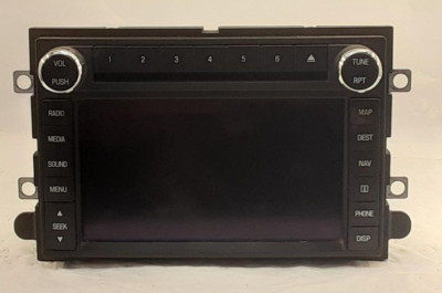 2010 Ford Edge Display Radio Receiver Navigation AL1T-18K931-AA THRU AD
