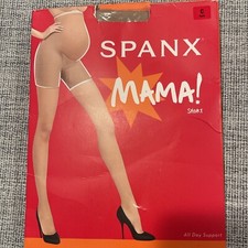 Spanx Maternity Mama All Day Support Short Mid-Thigh Shaper Beige Size C Bare