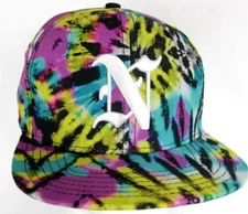 Neff Baseball AOKI Old E Cao Tie Dye Neff Headwear Neff Cap