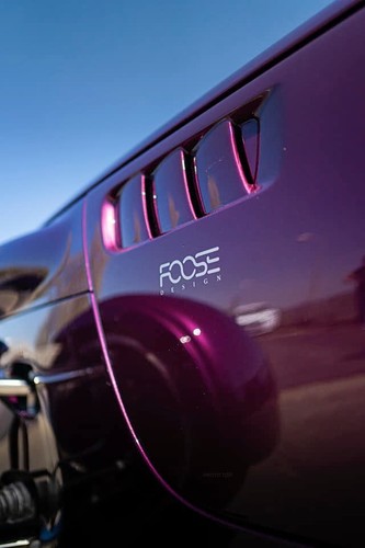 Prowler Chrome Cuda Style Vent Inserts For Engine Side Panels. Plymouth Chrysler - Picture 12 of 18