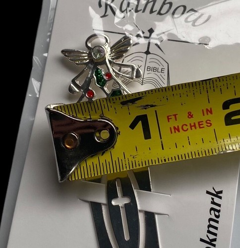 Christian Angel Bookmark Brand New In Package - Foto 5 di 8