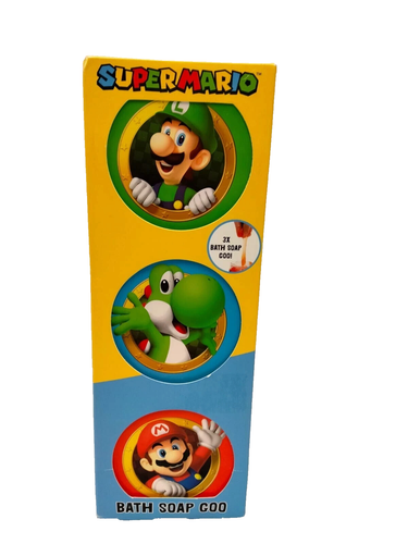 Jabón de baño Super Mario Goo paquete de 3 divertidos jabones de ducha perfumados para niños y adultos - Imagen 6 de 7