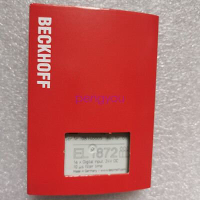 EL1872 New For BECKHOFF module Brand New DHL or FedEx