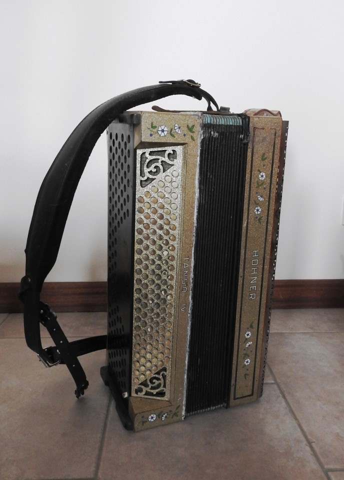 Vintage Hohner 120 bass Piano Accordion eBay