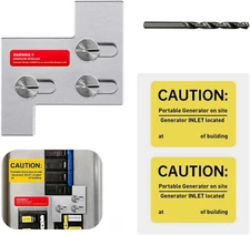 Generator Interlock Kit Compatible with General Electric GE 150 or 200 amp Main