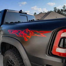 TRX Rex Bedside Decals Fits Ram TRX
