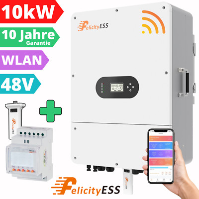 Felicity Hybrid Wechselrichter 10kW On/Off-Grid Niedervolt 3PH inkl. Smart Meter
