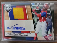 Mailerson Casanova 2022 Panini Elite Extra Edition Auto Autograph Relic #DMS-MC