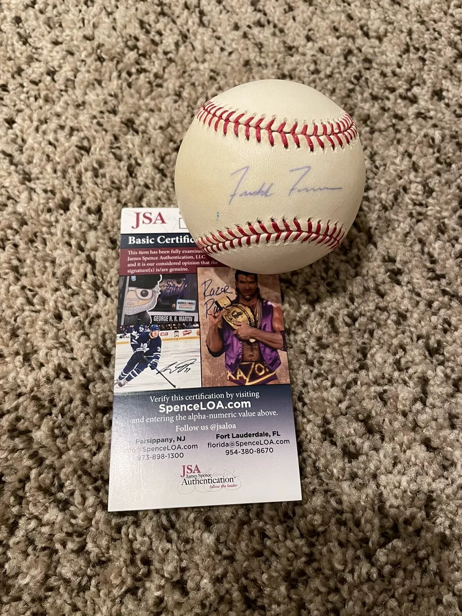 Freddie Freeman Atlanta Braves Autographed Baseball JSA Rookie Signature  RARE 1