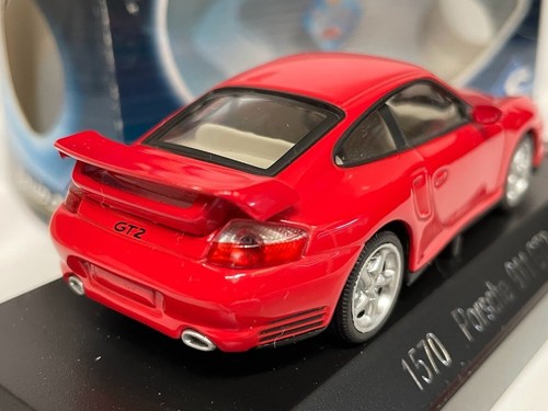 SOLIDO 1570 Porsche 911 GT2 2001 1:43 Diecast coche - Imagen 2 de 6