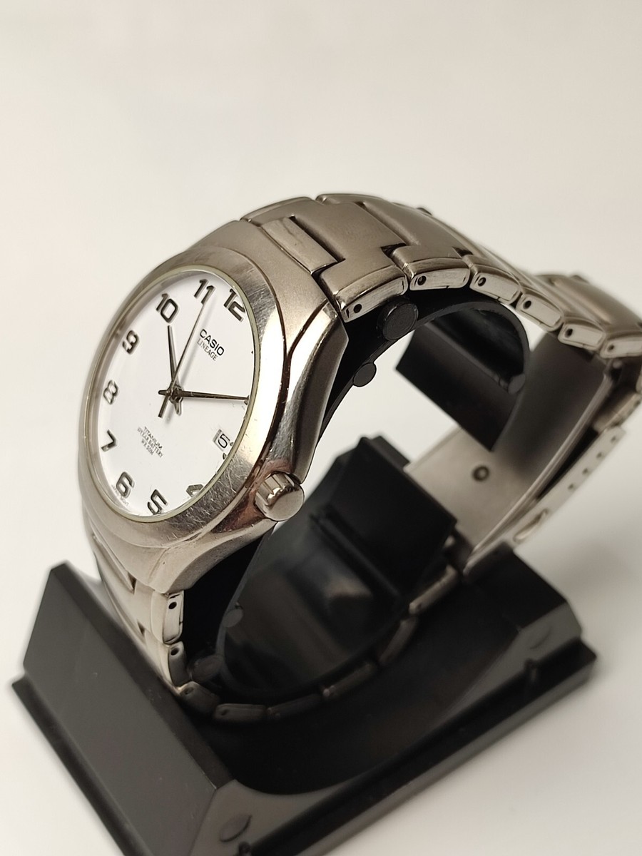 Titanium Watch CASIO LINEAGE 2719 LIN-168 Titanium 5bar Date Titanium Watch CASIO LINEAGE 2719 LIN-168 Titanium 5bar Date