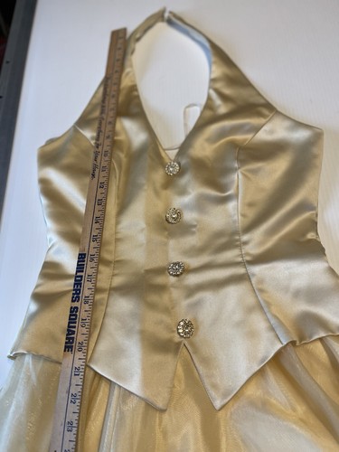 Stunning Dave & Johnny 50s Vintage Inspired Party Prom Ballgown Size 3-4 1980s - Picture 19 of 21