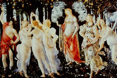 Art History 2x2 35mm Slide Photo Botticelli La Primavera Panel | eBay