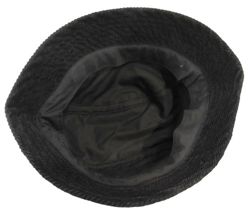 Cappello berretto da viaggio pieghevole 100% cotone donna uomo velluto a coste moda secchiello - Foto 3 di 3