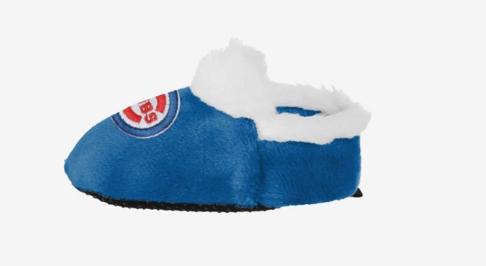 Chicago Cubs MLB Baby Bootie Slippers Infant Children Kids Baby Shower - Image 3 of 4