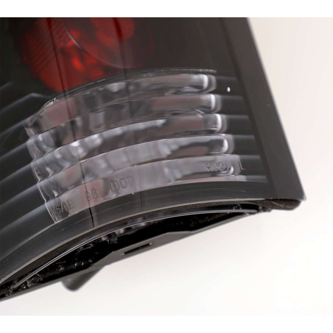 SPEC-D TUNING Black Housing Clear Lens Tail Lights Compatible With 1988-1998 Chevy C/K C10 1500/2500/3500, Silverado Sierra, Blazer Full Size, Suburban, Yukon, Tahoe, Left Right Pair Assembly In Kenya - Foto 3