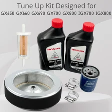 Maintenance Tune Up Kit f/ Honda GX630 GX660 GX690 GX700/800 Air Oil Fuel Filter