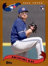 2020 Topps Archives ANTHONY KEY 2002 Style Base Card Blue Jays RC #202