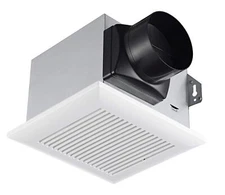 Tech Drive Very-Quiet 80 CFM, 1.5 Sone No Attic access Needed Installation Bathr