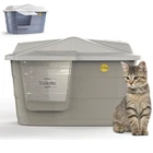 CAT CENTRE Large Cat Hooded Litter Tray Box or Cat House Covered Toilet Pan Loo