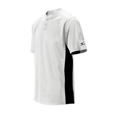 New Mizuno Baseball Jersey Boys SMALL Youth White  Black Shirt