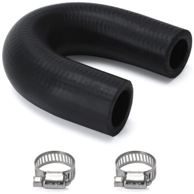 LS Heater Core Bypass Delete Hose Coolant Crossover w/ Clamps Chevy