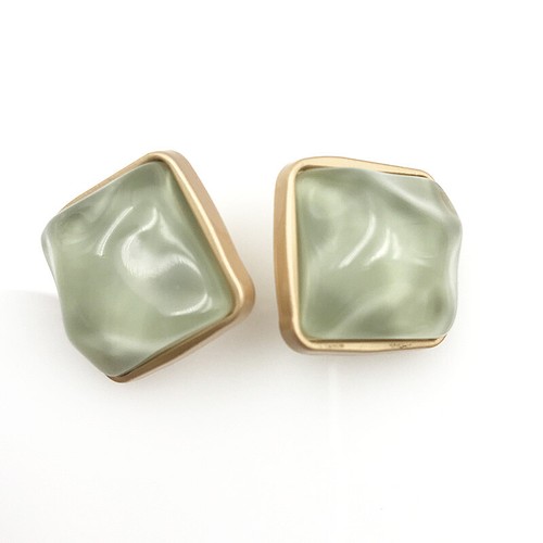 5 Pcs Metal Agate High Stitched Button Square Shank Sewing Clothing Accessories - Picture 8 of 15